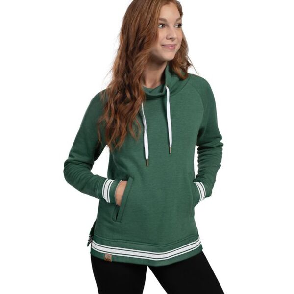 Ladies All-American Funnel Neck Pullover Thumbnail