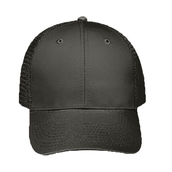 OTTO CAP Cotton Blend Twill 6 Panel Low Profile Mesh Back Trucker Hat Thumbnail